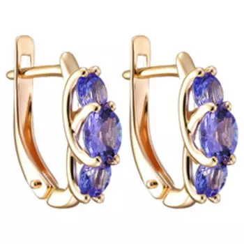 Золотые серьги 585 пробы