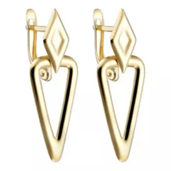 Золотые серьги 585 пробы