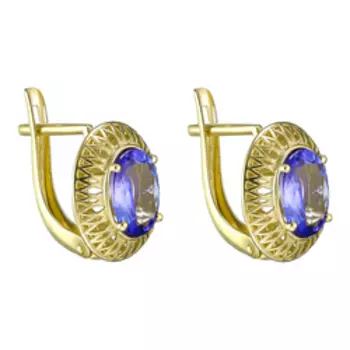 Золотые серьги 585 пробы