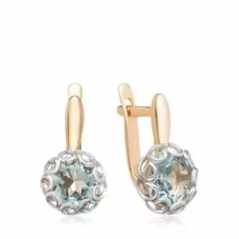 Золотые серьги 585 пробы