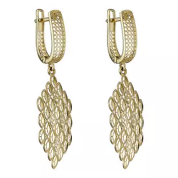 Золотые серьги 585 пробы