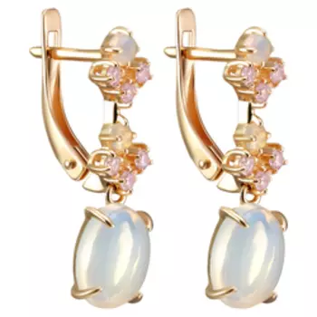 Золотые серьги 585 пробы