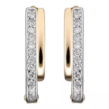 Золотые серьги 585 пробы