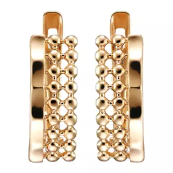 Золотые серьги 585 пробы