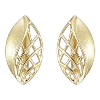 Золотые серьги 585 пробы