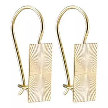 Золотые серьги 585 пробы