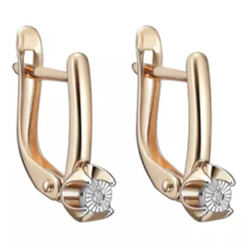 Золотые серьги 585 пробы