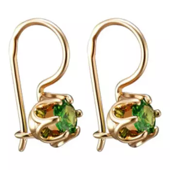 Золотые серьги 585 пробы