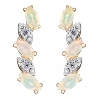 Золотые серьги 585 пробы