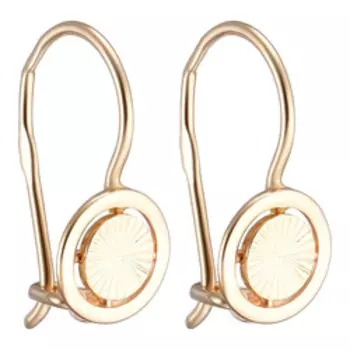 Золотые серьги 585 пробы