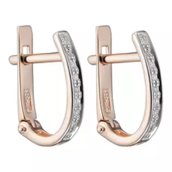 Золотые серьги 585 пробы