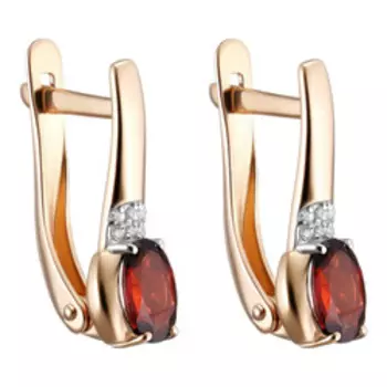 Золотые серьги 585 пробы