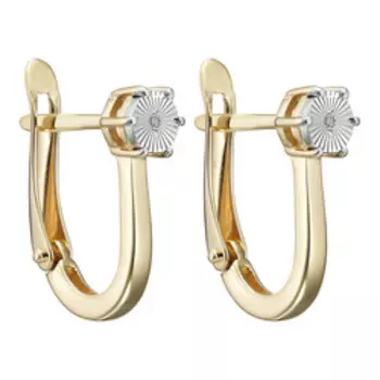 Золотые серьги 585 пробы