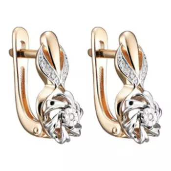 Золотые серьги 585 пробы