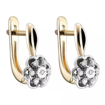 Золотые серьги 585 пробы