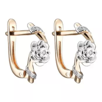 Золотые серьги 585 пробы