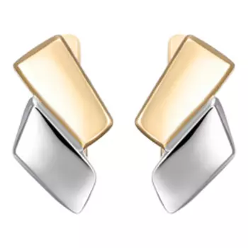 Золотые серьги 585 пробы