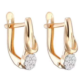 Золотые серьги 585 пробы