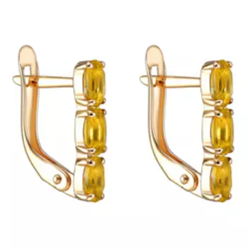 Золотые серьги 585 пробы