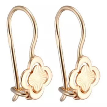 Золотые серьги 585 пробы