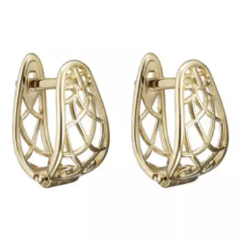 Золотые серьги 585 пробы