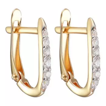 Золотые серьги 585 пробы