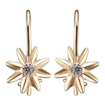 Золотые серьги 585 пробы