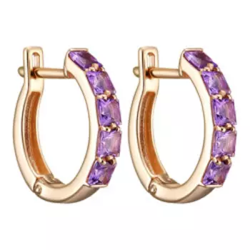 Золотые серьги 585 пробы