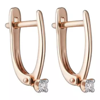 Золотые серьги 585 пробы