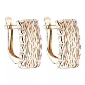 Золотые серьги 585 пробы