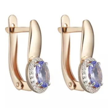 Золотые серьги 585 пробы