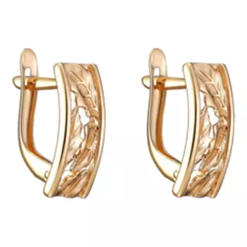 Золотые серьги 585 пробы