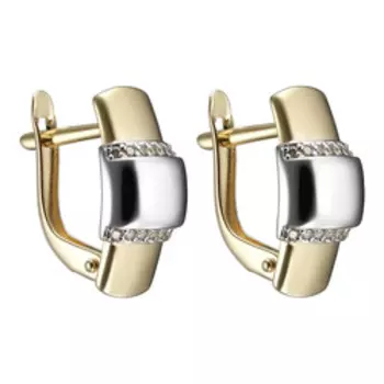 Золотые серьги 585 пробы