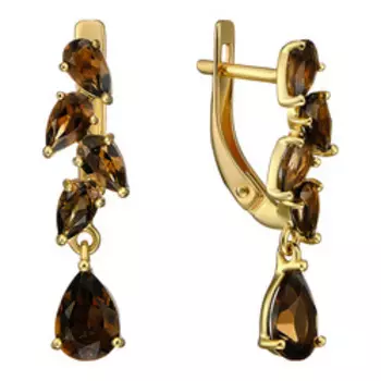 Золотые серьги 585 пробы