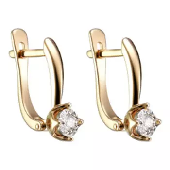 Золотые серьги 585 пробы