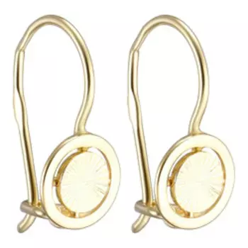 Золотые серьги 585 пробы