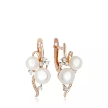 Золотые серьги 585 пробы