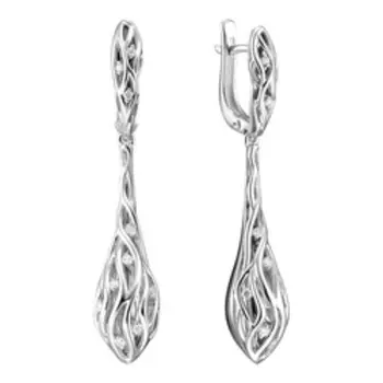 Золотые серьги 585 пробы