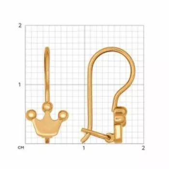 Золотые серьги