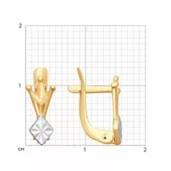 Золотые серьги