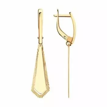 Золотые серьги