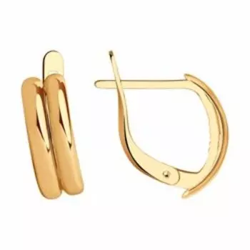 Золотые серьги