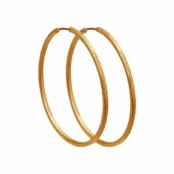 Золотые серьги-конго