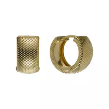 Золотые серьги-конго