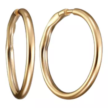 Золотые серьги-конго