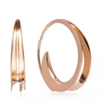 Золотые серьги-конго