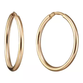 Золотые серьги-конго 585 пробы