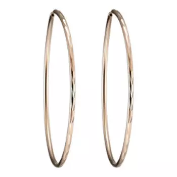 Золотые серьги-конго 585 пробы