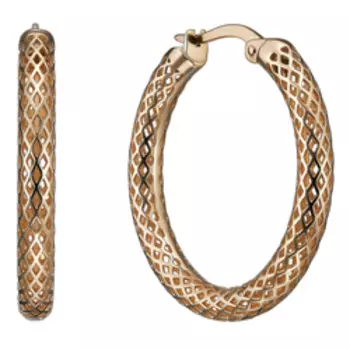 Золотые серьги-конго 585 пробы