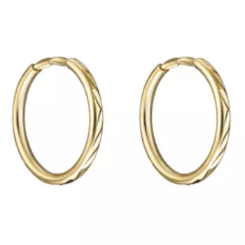 Золотые серьги-конго 585 пробы